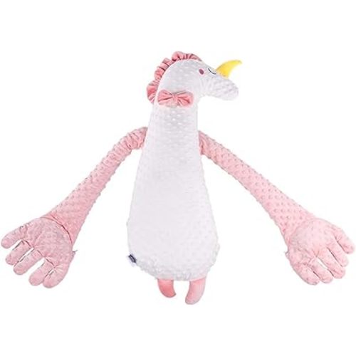 Baby Soothers Toys, Cute Animal Plush Stuffed Doll Toy for Girls Boys, Portable Dinosaur Unicorn Figure Soothing Dolls for Home and Travel (016, OneSize)
