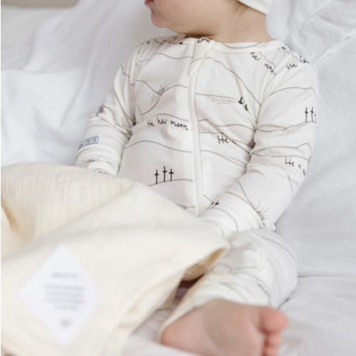 Early Sunday Morning PJ Footless Onesie Bamboo – Holy Pals