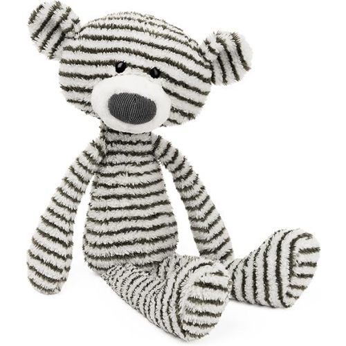GUND Toothpick Stripes, Teddy Bear Stuffed Animal for Ages 1 and Up, Black/White, 15”