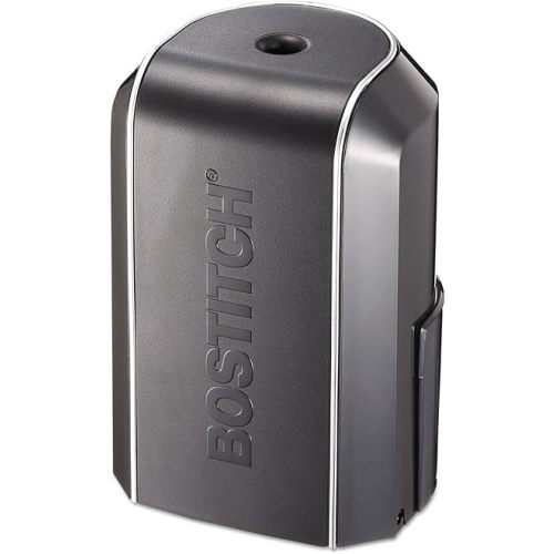 Bostitch Office Vertical Electric Pencil Sharpener, Powerful Stall-Free Motor, Prevents Over-Sharpening, Black