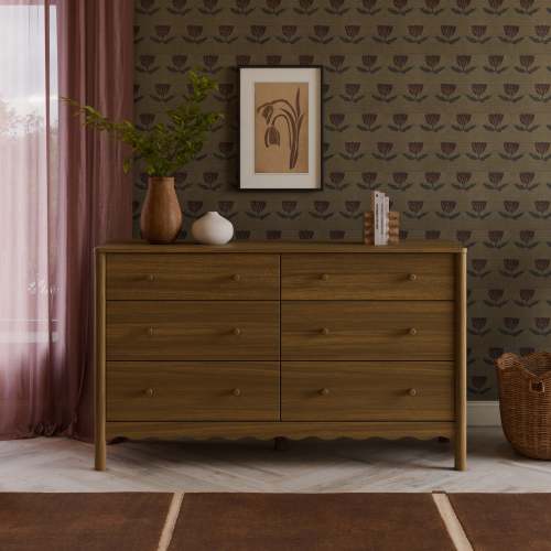 Swell 6-Drawer Wide Assembled Dresser (56")