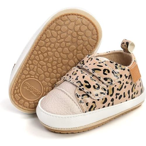 Baby Boys Girls Shoes Non-Slip Rubber Sole High-Top PU Leather Sneakers Infant First Walking Shoes Toddler Crib Shoes Newborn Loafers Flats.