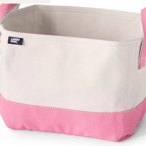 Small Canvas Storage Tote | Lands' End