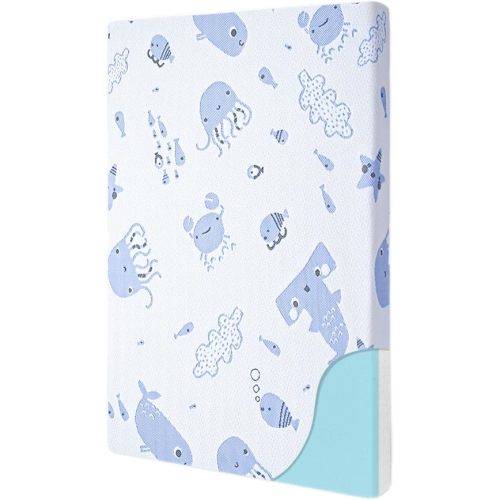 Pack and Play Mattress,38"x26" Dual Sided Premium Memory Foam Pack N Play Mattress with Breathable Removable Washable Cover