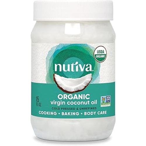 Nutiva, Organic Coconut Oil, 15 Fl Oz