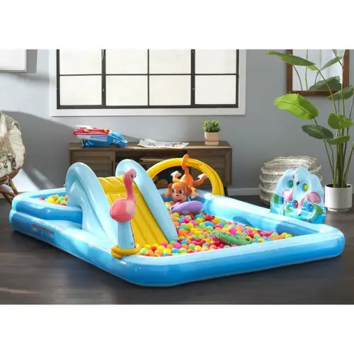 Intex Play Center Kiddie Inflatable Swimming Pool Ball Pit with - TikTok Shop