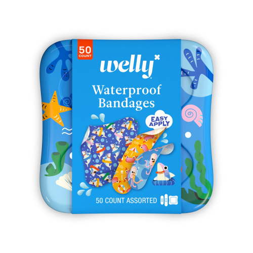 Welly Ocean Friends Waterproof Bandages 50ct