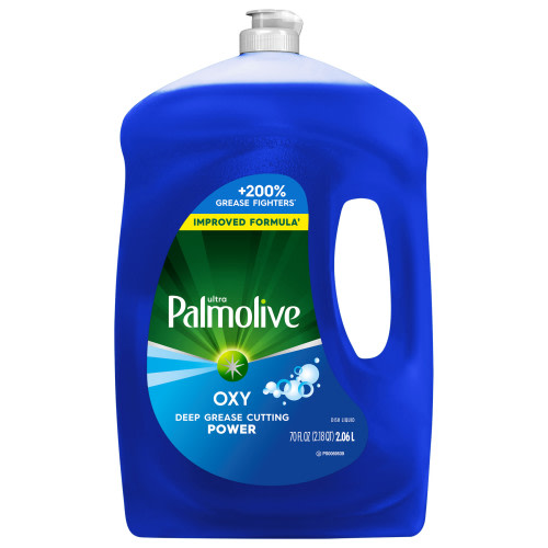 Palmolive Ultra Liquid Dish Soap, Oxy Power Degreaser, 70 Fluid Ounce Bottle