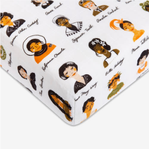 Babyletto Crib Sheet in GOTS Certified Organic Muslin Cotton