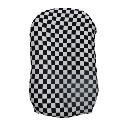 Black White Checkered Snuggle Me Lounger Cover - Slip on Cover Baby Lounger - Cover for Snuggle Me Lounger - Nest Cover - Baby Lounger Cover