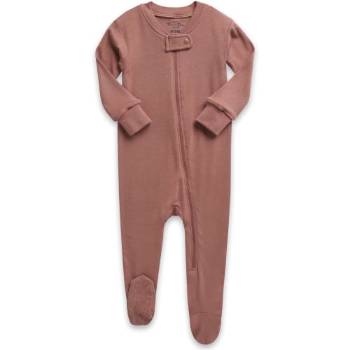 VAENAIT BABY Infant Toddler Boys Girls Footed One-Piece Sleep and Play Premium Modal Pajamas 1-2 Pieces