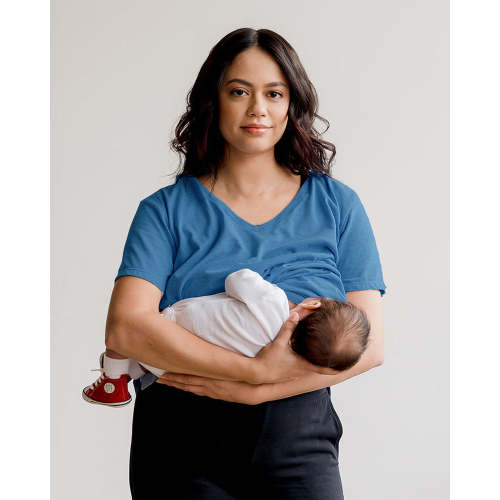 Everywhere Nursing & Maternity V-Neck Tee - The Bolds – ofanorigin