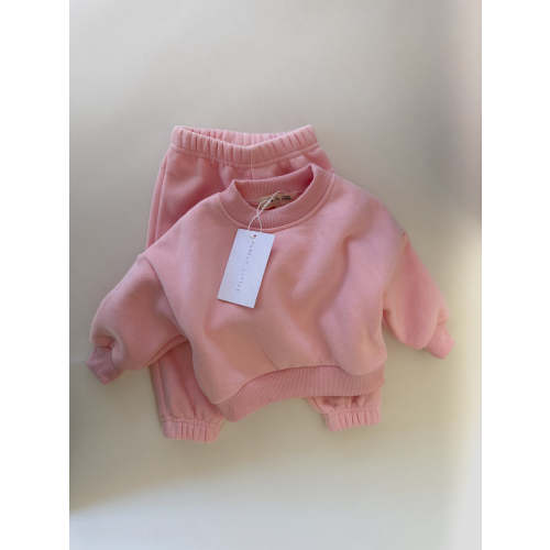 Warm Tracksuit - Pink – Purely Little