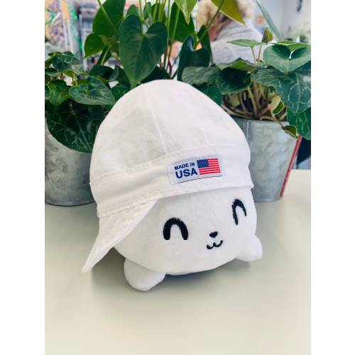 Infant Welding Cap - 100% cotton-  pre washed -Made to order- super soft and comfortable Add embroidery