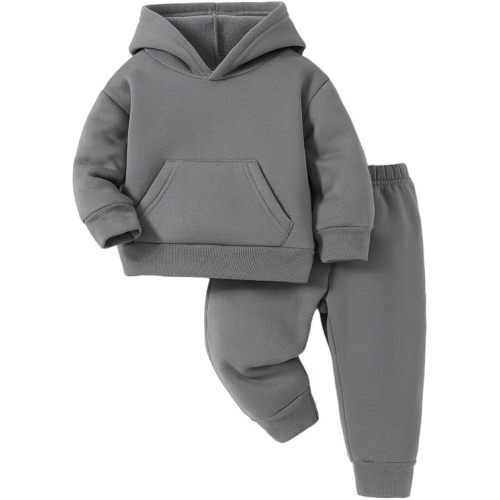 Baby Boys Hoodie Sweatpants Set 2 Piece Toddler Jogger Outfit