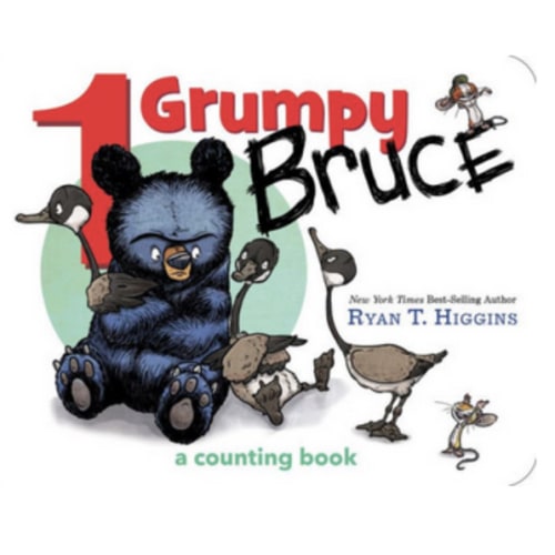 1 Grumpy Bruce: A Counting Board Book - Best Day Ever