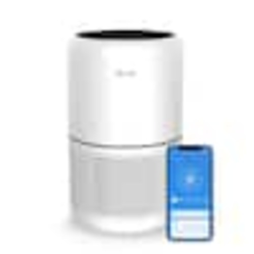 LEVOIT PlasmaPro 300s-P (Coverage 219 sq.ft.) Activated Carbon Original Filter Small Room Smart Air Purifier in White HEAPAPLVSUS0115Y