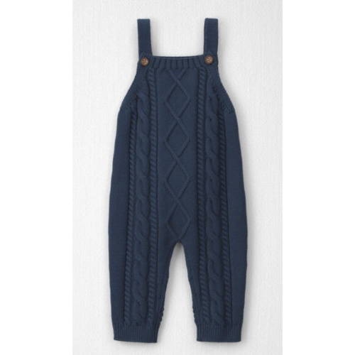 Baby Boy Organic Cotton Cable Knit Overalls - Little Planet | Carter's