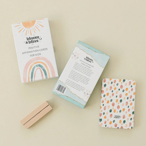Kid's Positive Affirmation Cards – Bloom and Bliss