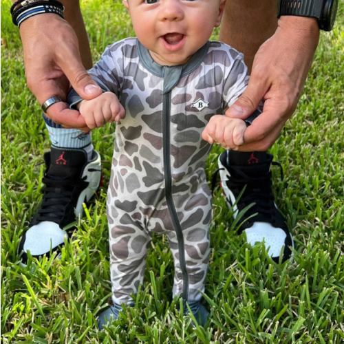 Baby Zip Up - Classic Deer Camo – BURLEBO