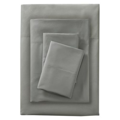 Twin/Twin XL Microfiber Sheet Set Gray - Room Essentials™: Polyester, Peached, OEKO-TEX Certified, 3pc