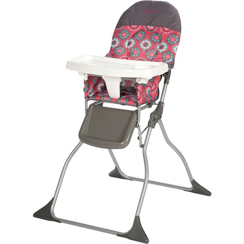 Cosco Kids Highchair for Baby, Simple Foldable High Chair, Convenient, Lightweight, and Compact Design, Posey Pop