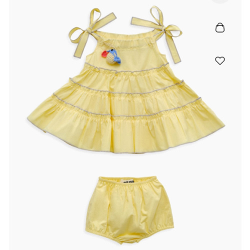 Cult Gaia Baby Girl's Leilah Dress & Bloomers Set | Saks Fifth Avenue