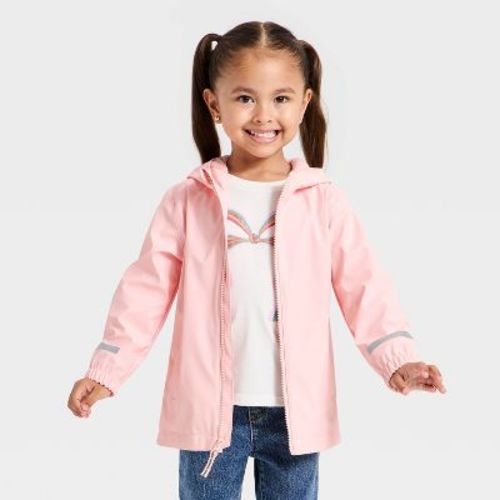 Baby Girls' Rain Jacket - Cat & Jack™ Light Pink 18M