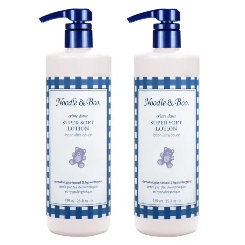 Costco Noodle & Boo Super Soft Lotion, 25 fl oz, 2-pack |