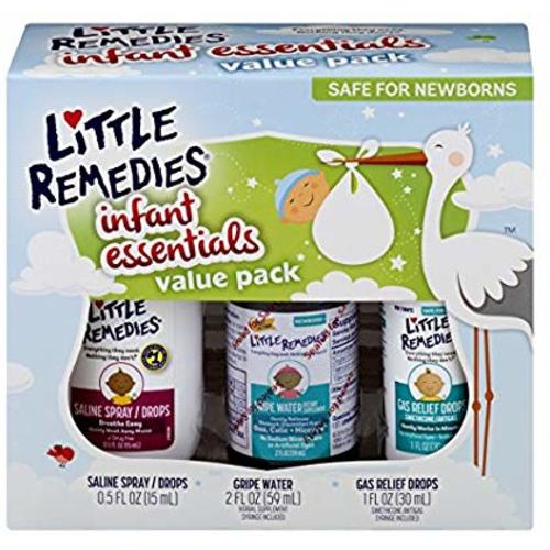Little Remedies Infant Essentials Value Pack | 3 Great Products for Baby's Nose and Tummy