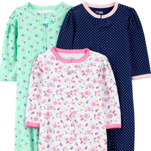 Simple Joys by Carter's Baby 3-Pack Neutral Sleep and Play