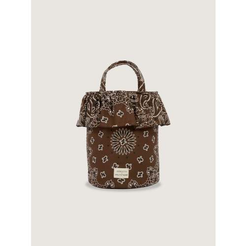 Basket bag - Minicoton - All Brown