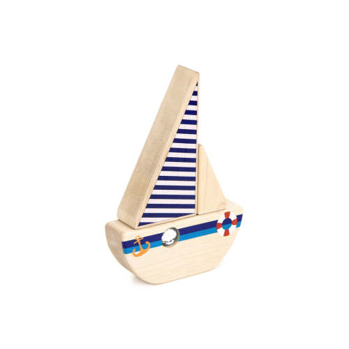 Summer Sailboat Block Set - Single Porthole | Everwood Friends