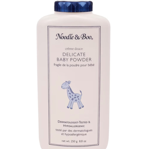 Noodle & Boo Delicate Baby Powder with Pure Cornstarch and Aloe, Talc Free