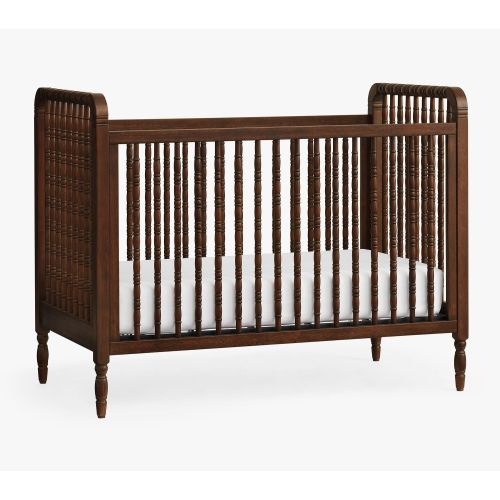 Elsie 2-in-1 Spindle Crib, Heritage Walnut, UPS Delivery