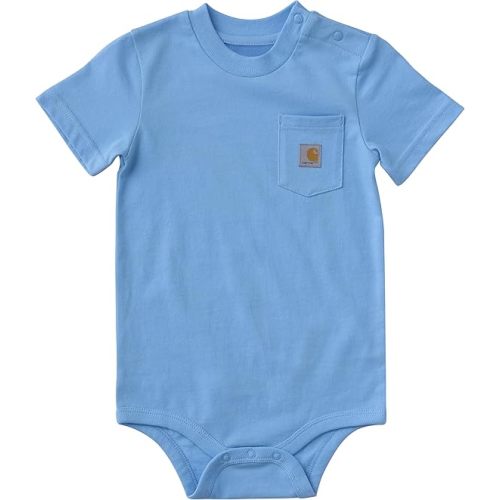 Carhartt Unisex Baby, Short-sleeve Bodysuit Pocket T-shirt