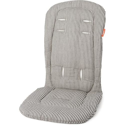 Entourage Second Seat Liner: Washable Baby Stroller Accessories Cushion - Black Striped