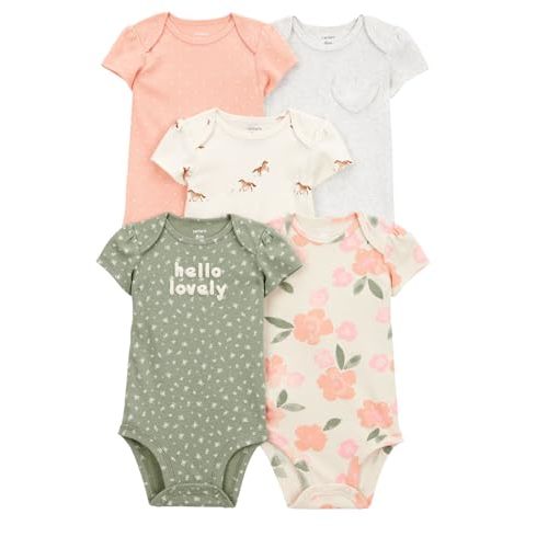 Carter's baby-girls Multi-pk Bodysuits 126g330