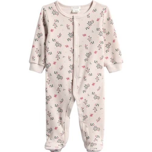 Winterberry Holly Thermal Footie, 9M