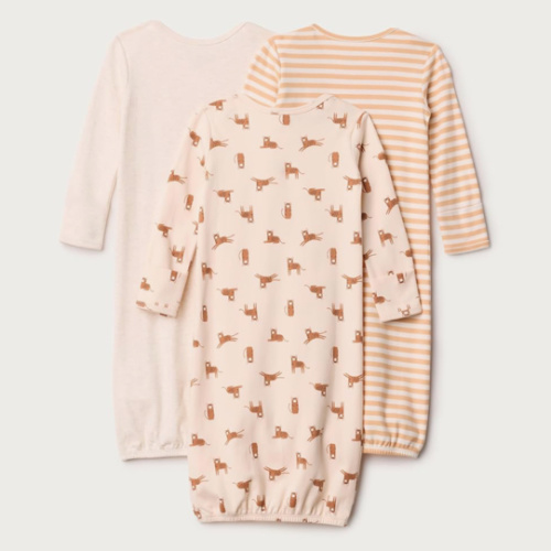 Amazon Essentials Unisex Babies' Long Sleeve Cotton Sleeper Gown