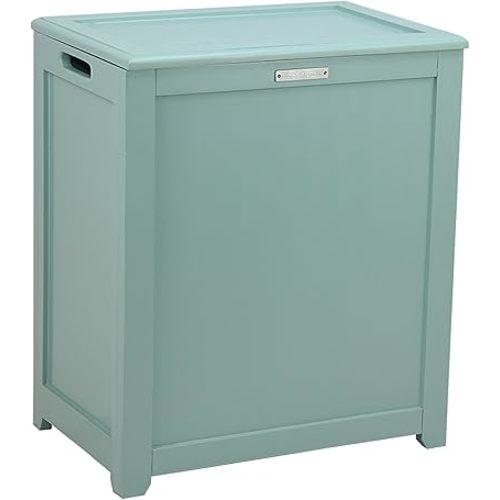 Oceanstar RH5513C Storage Hamper, Laundry Hamper, Turquoise