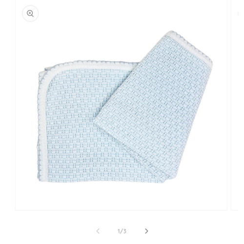 Paty Knit Solid Color Swaddle Blanket