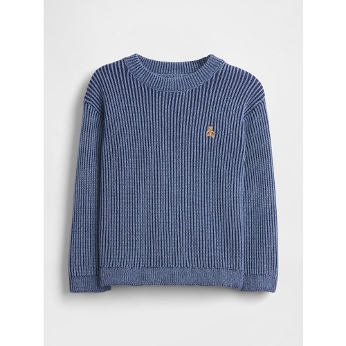 Baby & Toddler Shaker-Stitch Sweater