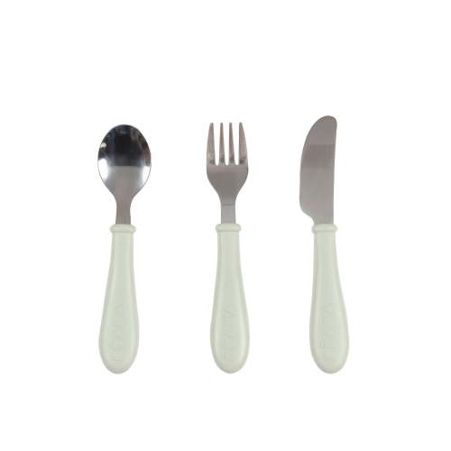 3-Piece Stainless Steel Toddler Cutlery Set