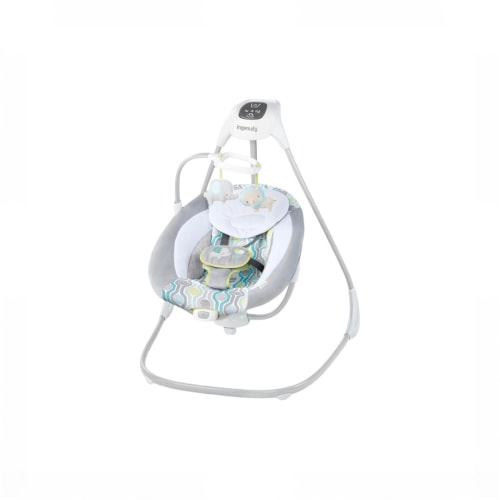 Ingenuity Simple Comfort 2-in-1 Swing Rocker, Everston