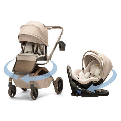 Tana 360° Rotating Travel System with Peri™ 180° in Natural Heritage - Default Title