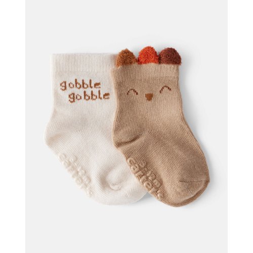 Baby 2-Pack Thanksgiving Turkey Socks  - Carter's | Carter's