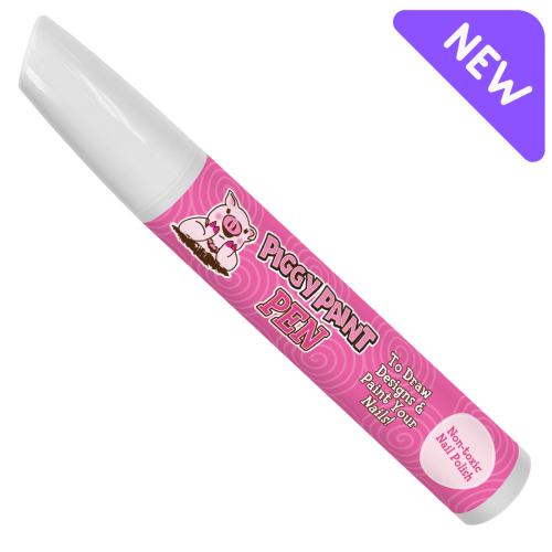 Piggy PINK Piggy Paint Pen - Kids Non-toxic Nail Polish