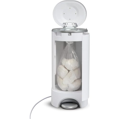 Munchkin® UV Diaper Pail #1 in Odor Control, Includes 1 UV Snap, Seal & Toss™ Bag and 1 UV Refill Ring