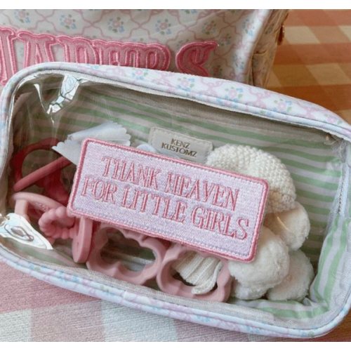 Girl: Thank Heaven - Medium Clear Bag